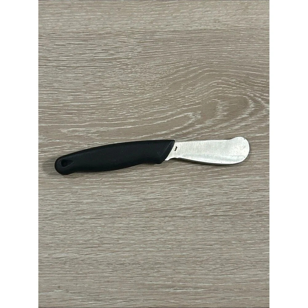 Black Stainless Steel Spreading Knife